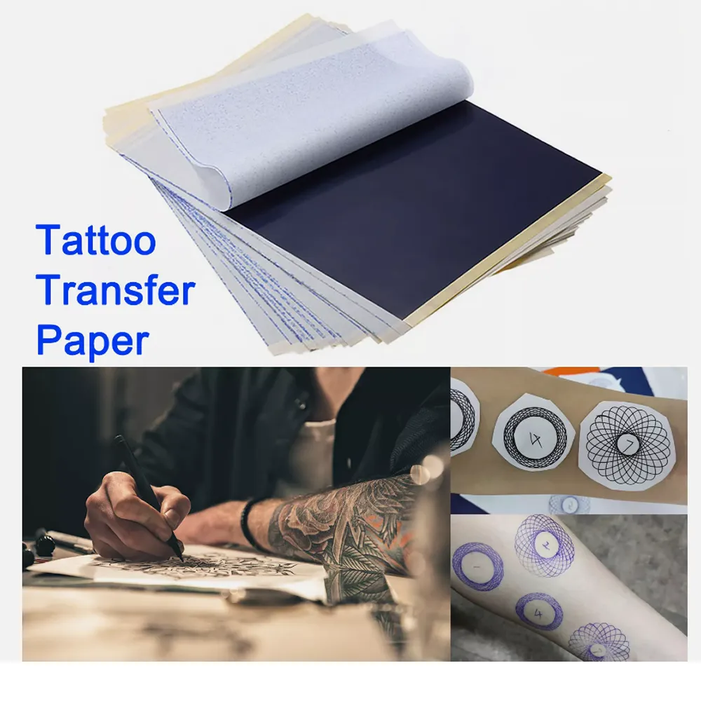 100 Piece Tattoo Carbon Thermal Transfer Paper