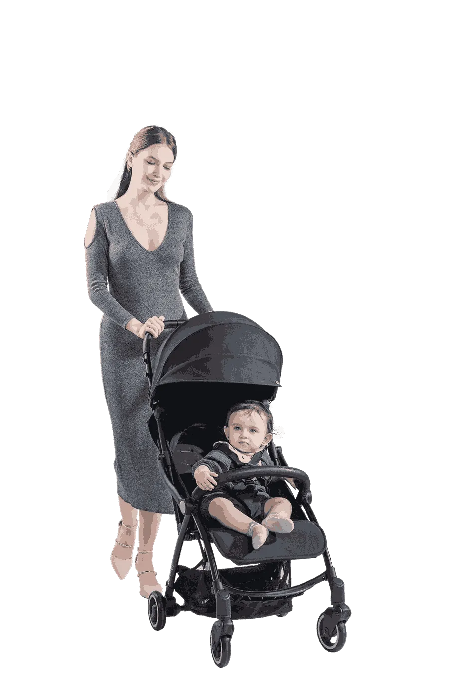 (2 Years Local Warranty) Hamilton X1 Lite MagicFold Stroller - 5 Colors