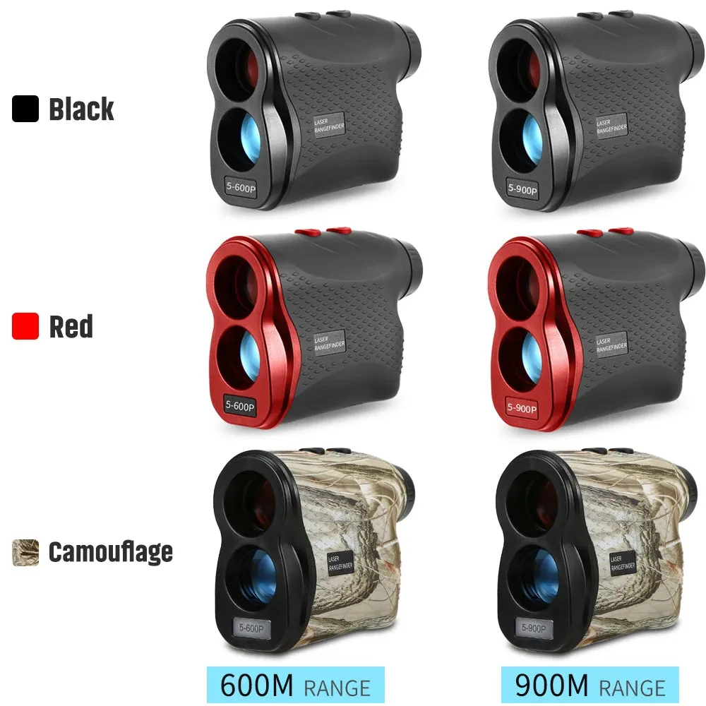 500M/600M/900M Golf Rangefinder Distance Meter Speed Tester Range Finder Digital Hunting Measurement Monocular Telescope