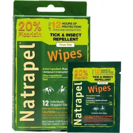 Adventure Medical Kits Natrapel Wipes - 12 Pack