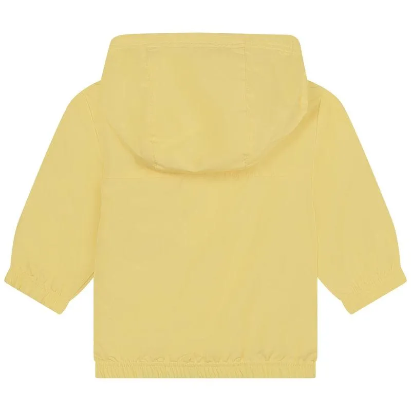 Baby Boys Yellow Logo Windbreaker