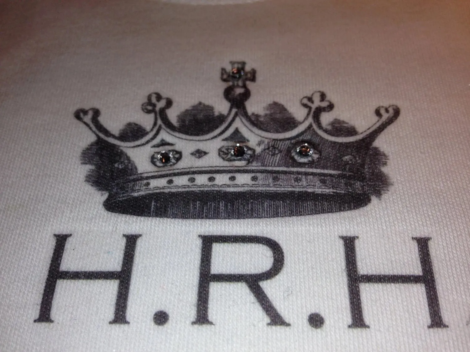 Baby Girl Bodysuit, TShirt for HRH "Her Royal Highness"