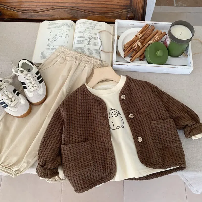 Baby Toddler Solid Color Jacket