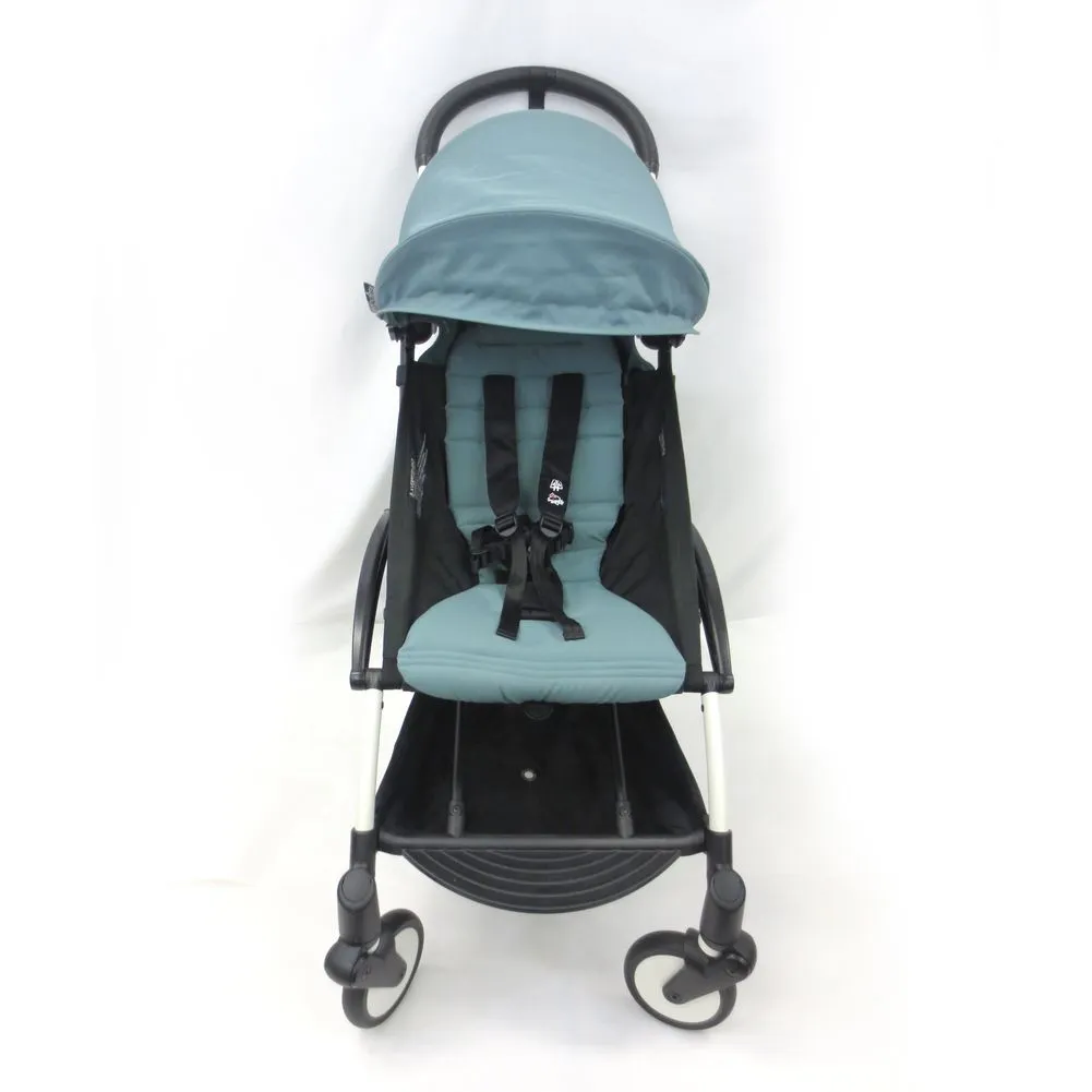 BabyZen YOYO2 6  Stroller - Aqua with White Frame (73992GP) (Open Box)