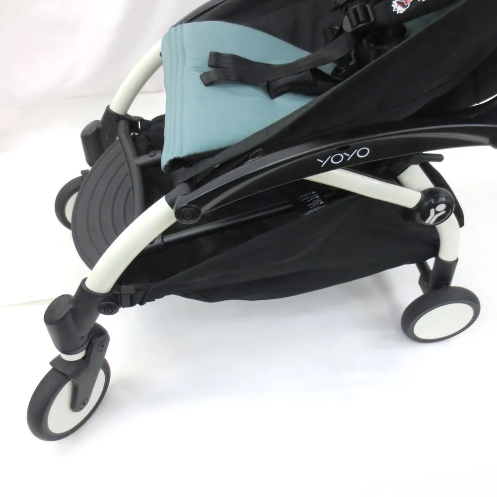 BabyZen YOYO2 6  Stroller - Aqua with White Frame (73992GP) (Open Box)