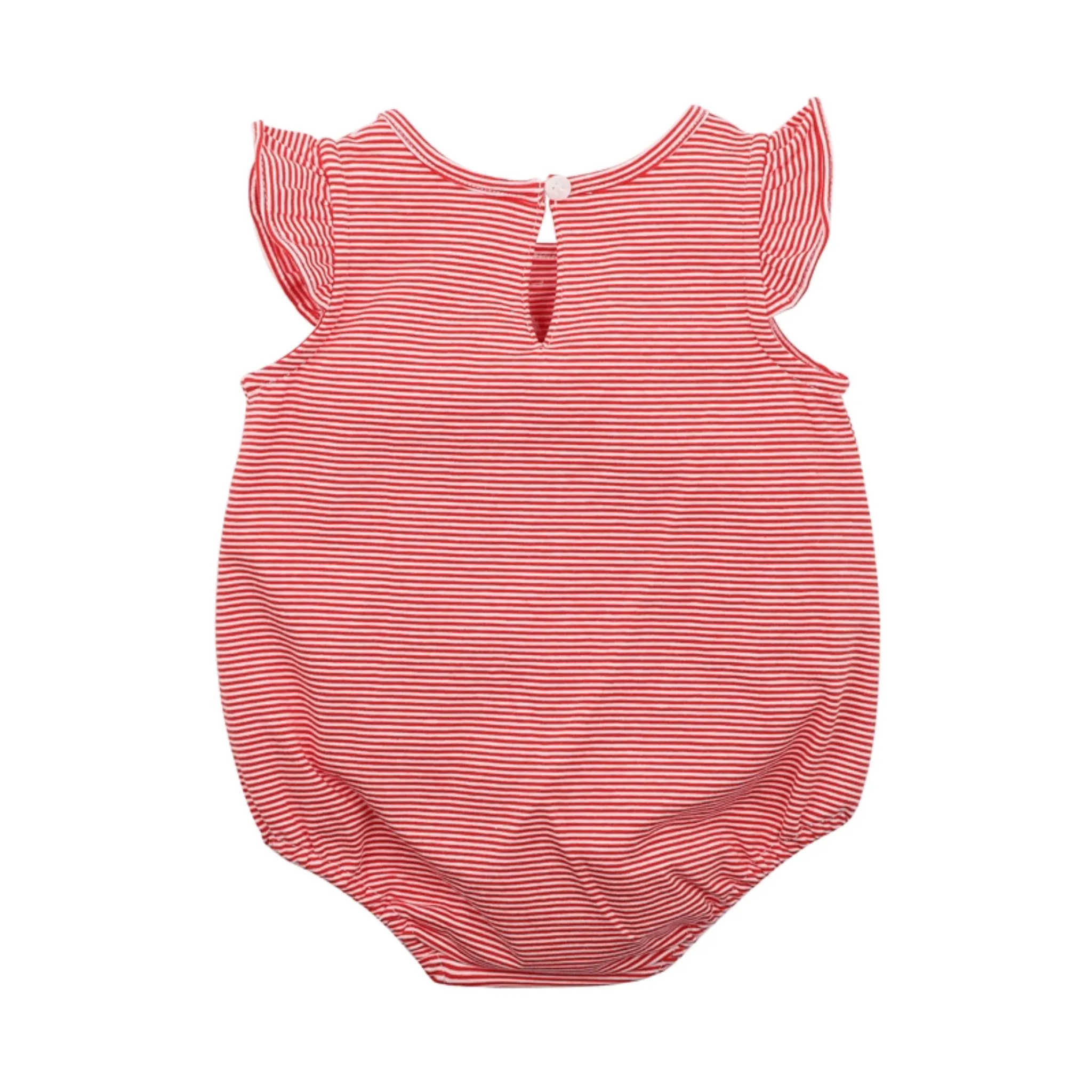 Bebe Christmas Kookaburra Bodysuit - Red Stripe