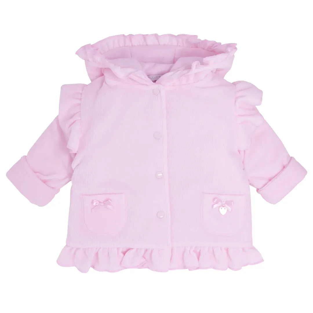 blues baby - Pink fine cord jacket,BB0636