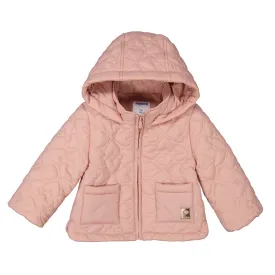 Blush Padded Baby Coat