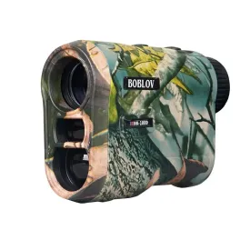 BOBLOV NK-1000 Waterproof Hunting Rangefinder 6.5X Magnification Flag-locking Range Finder Laser Distance Meter for Golf Sport