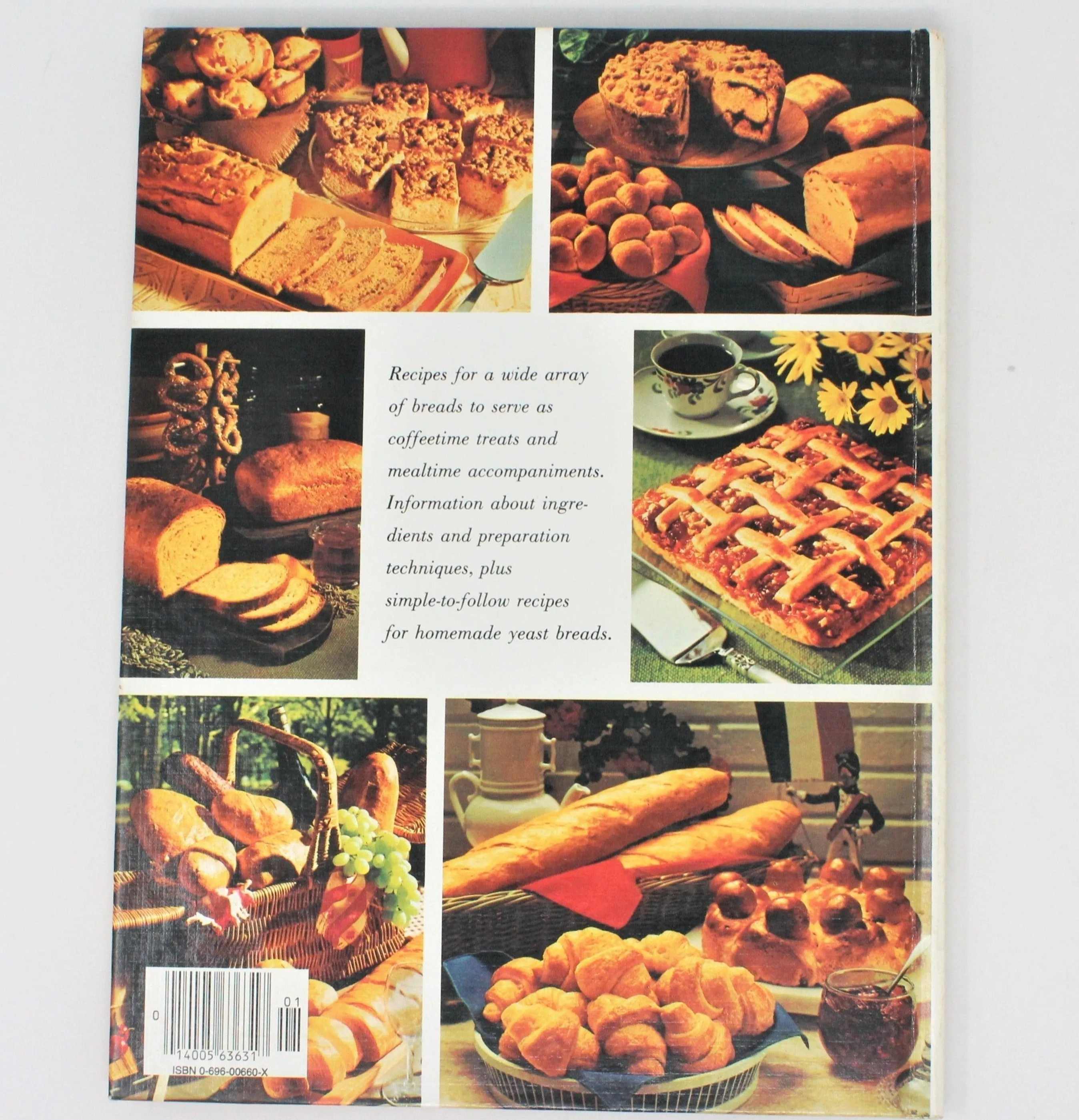 Book, Better Homes & Gardens, Homemade Bread, Hardcover, Vintage 1978