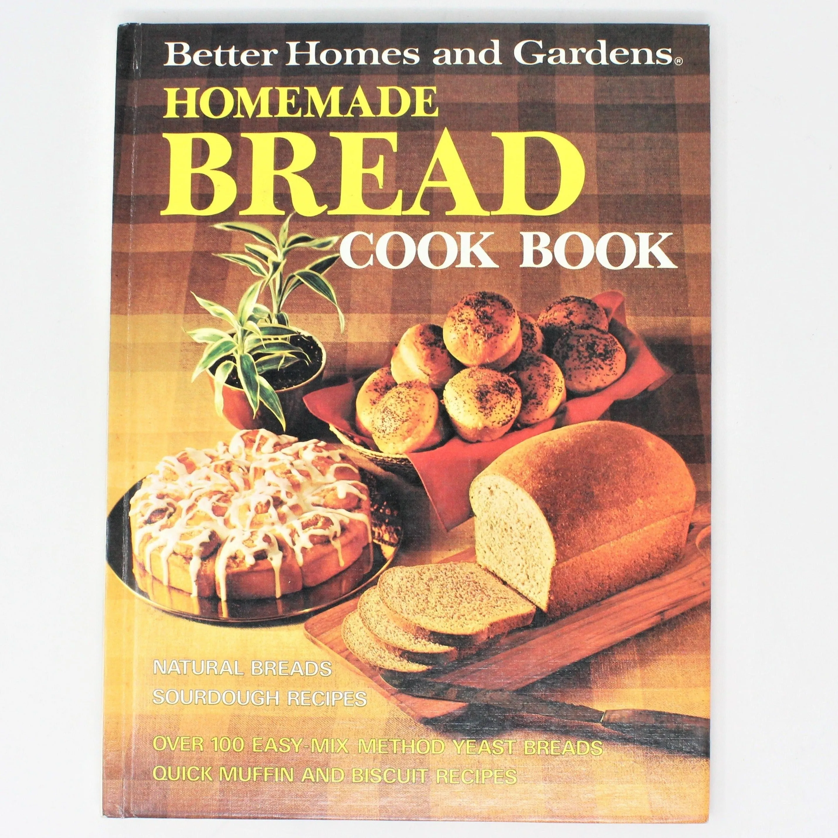 Book, Better Homes & Gardens, Homemade Bread, Hardcover, Vintage 1978