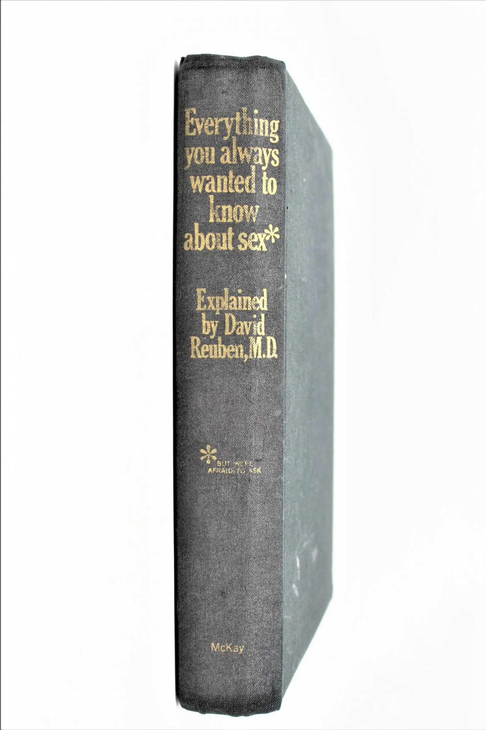 Book, Everything You Ever Wanted to Know About Sex..., Reuben, Hardcover, Vintage 1970