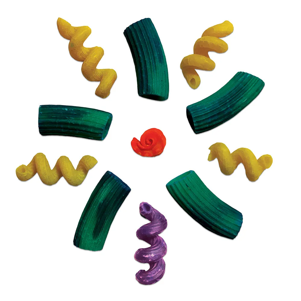 Brightly Colored Macaroni Shapes | 1 lb. Non-Toxic Craft Shapes