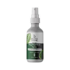 Brittanie's Thyme - Organic Bug Repellent Spray (Aluminum Bottle), 4 fl oz