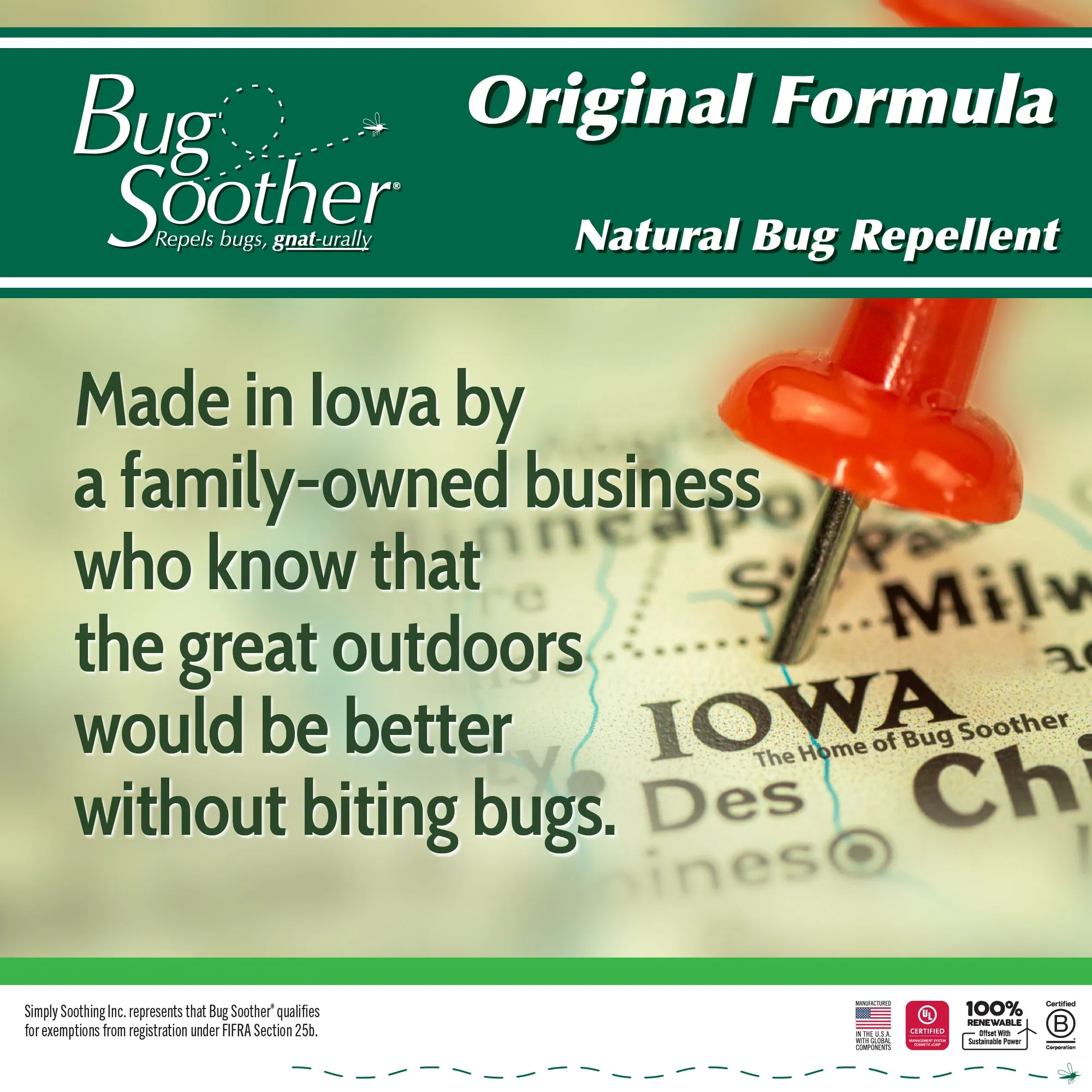 Bug Soother Insect Repellent Bug Repellent