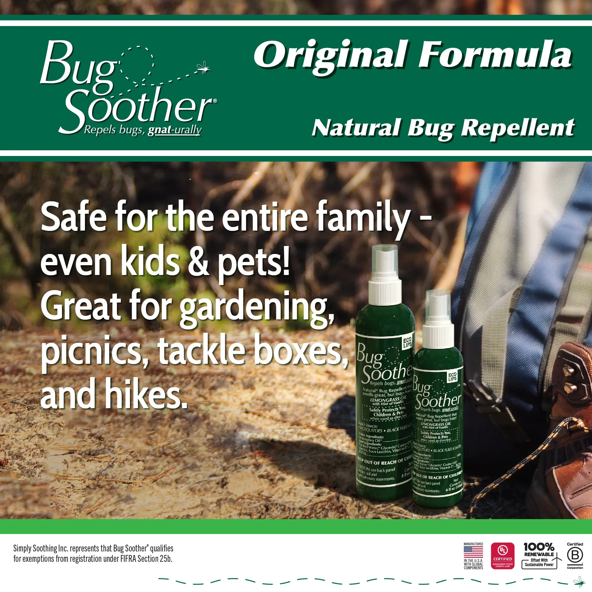 Bug Soother Insect Repellent Bug Repellent