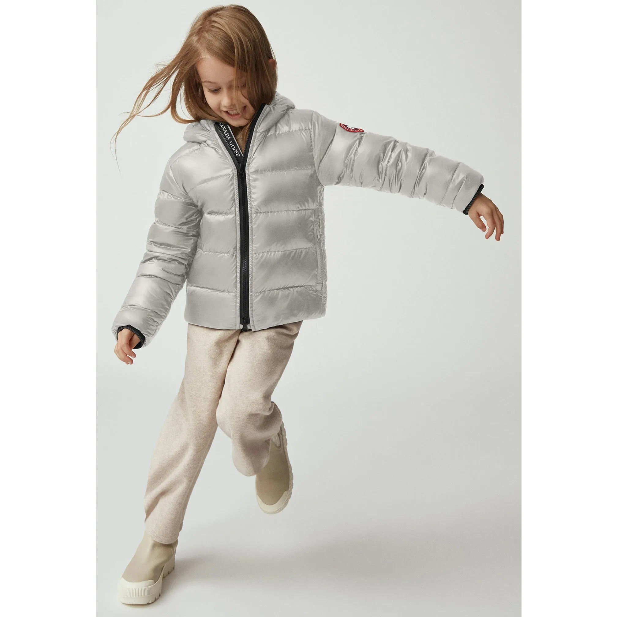 Canada Goose Kids Crofton Hoody Silverbirch