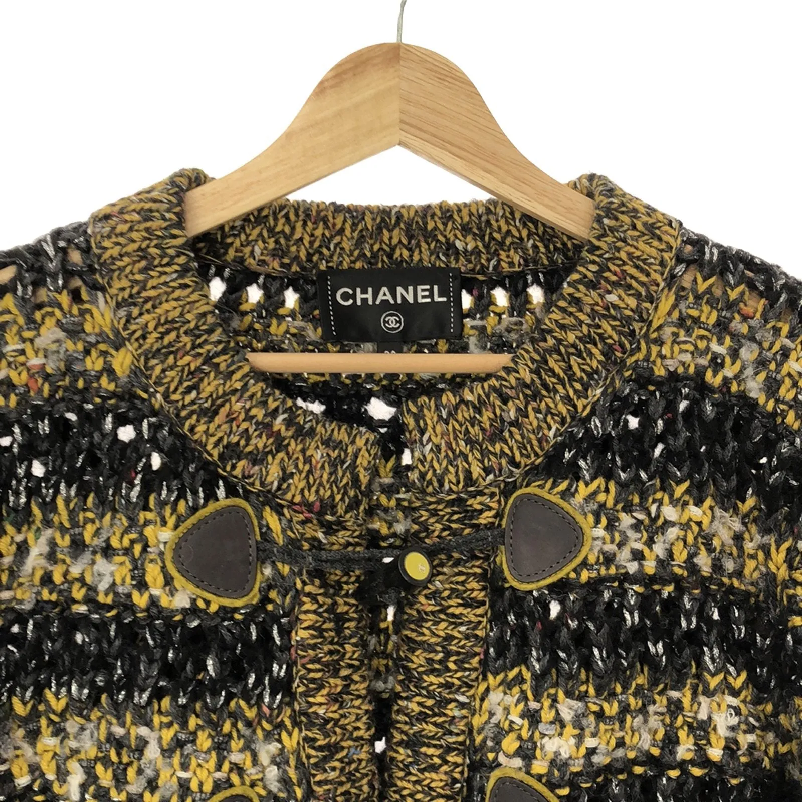 Chanel Wool Knit Jacket Outerwear