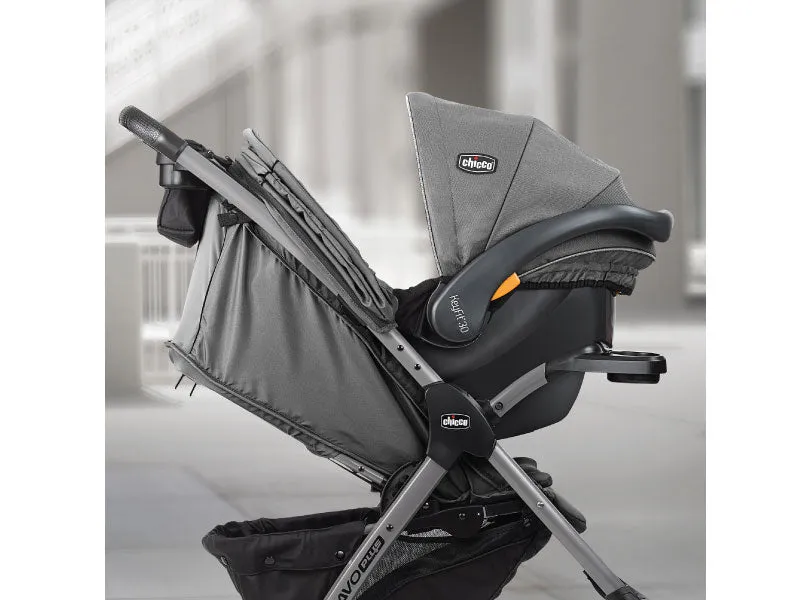 Chicco Mini Bravo Plus Travel System - Slate (6 months till 22.7kg)