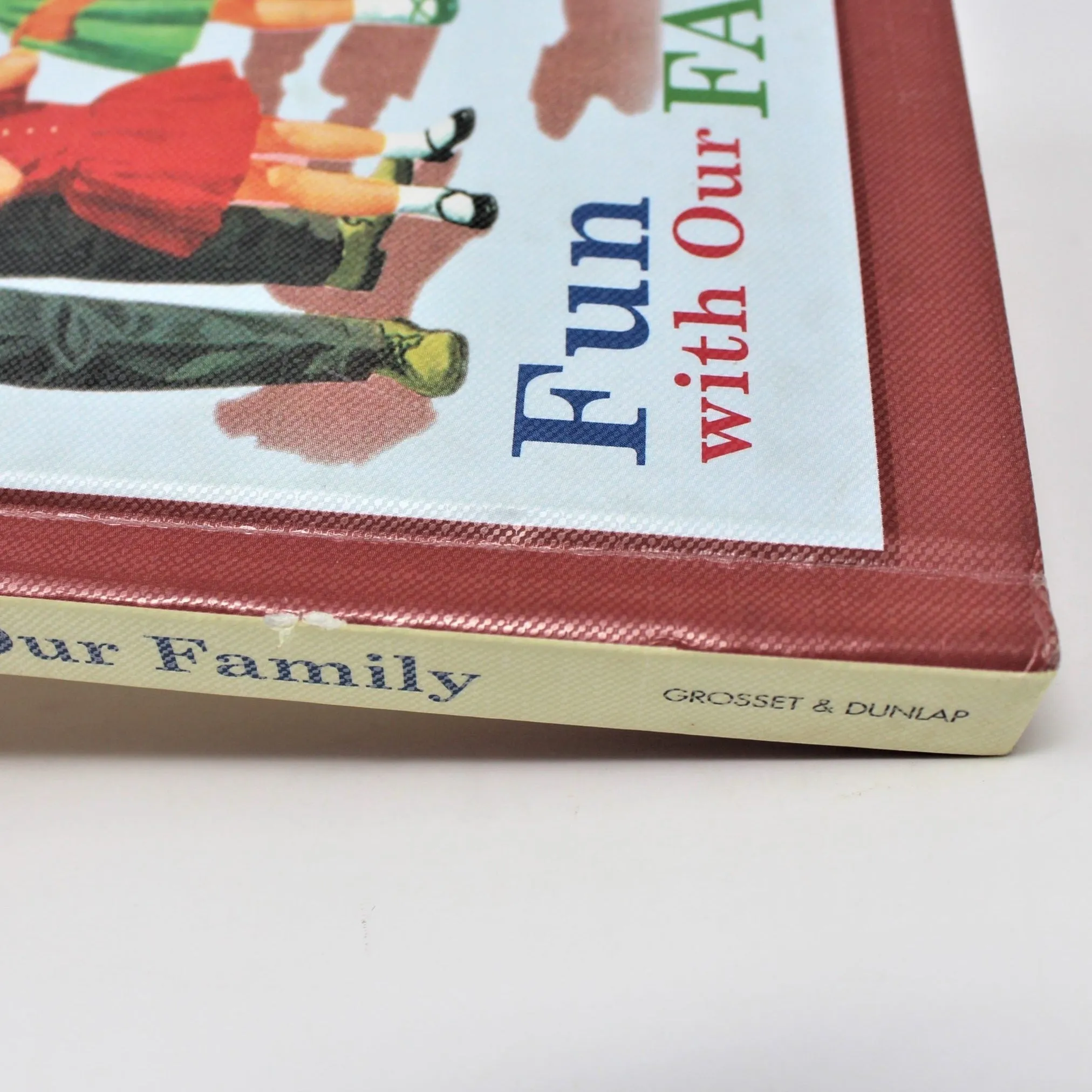 Children's Book, Dick and Jane, Fun with our Family, Vintage 1993