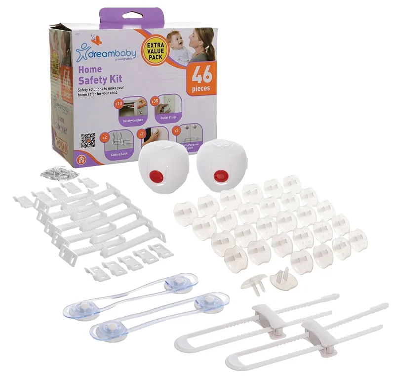 Dreambaby L7011 Home Safety Value Kit, Plastic, Multi-Color :CD46: QUANTITY: 1