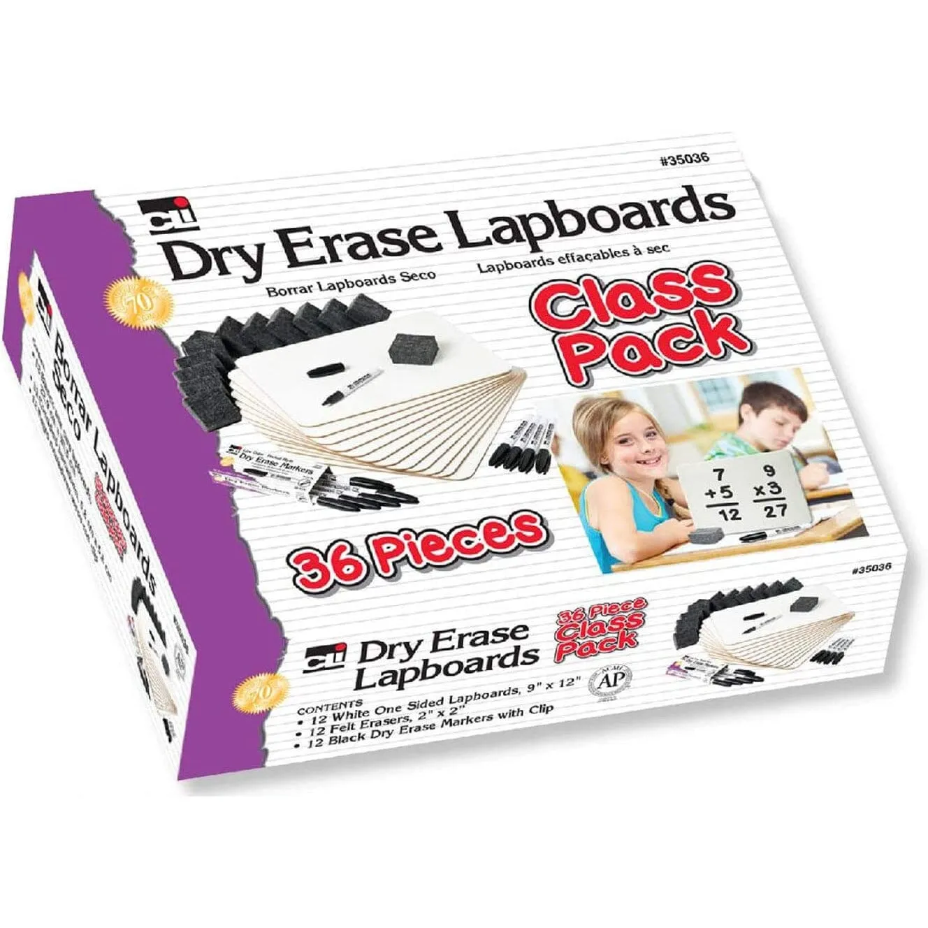 Dry Erase Boards (Class Pack of 12)