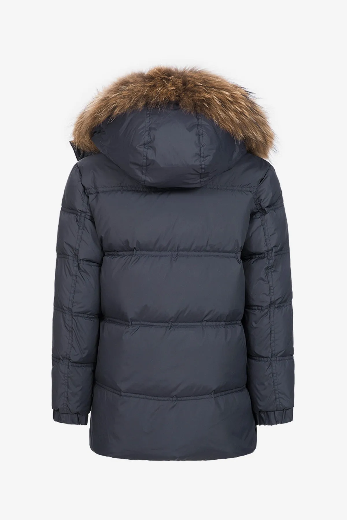 Eddie Pen Skynard Boys Parka - Anthracite (Size 10 left)