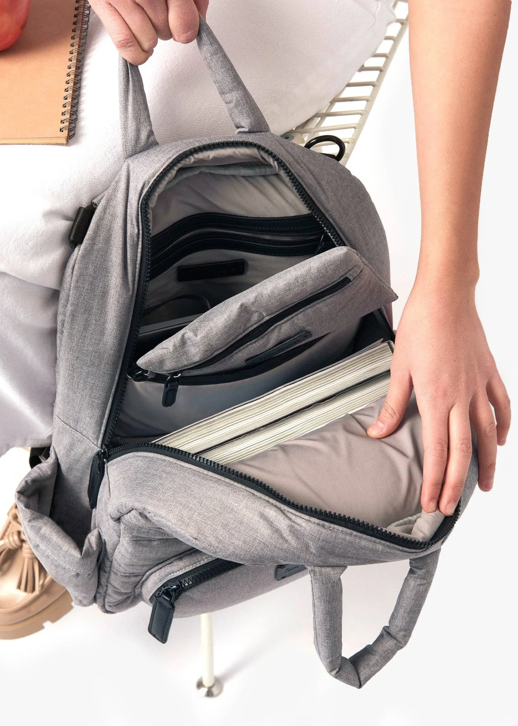 Everyday Backpack: Heather Grey