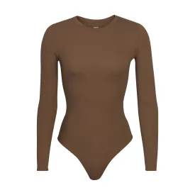 FITS EVERYBODY LONG SLEEVE CREW NECK BODYSUIT | OXIDE