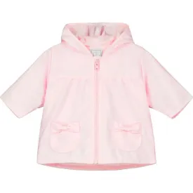 Girls Pink Bunny Head Jacket