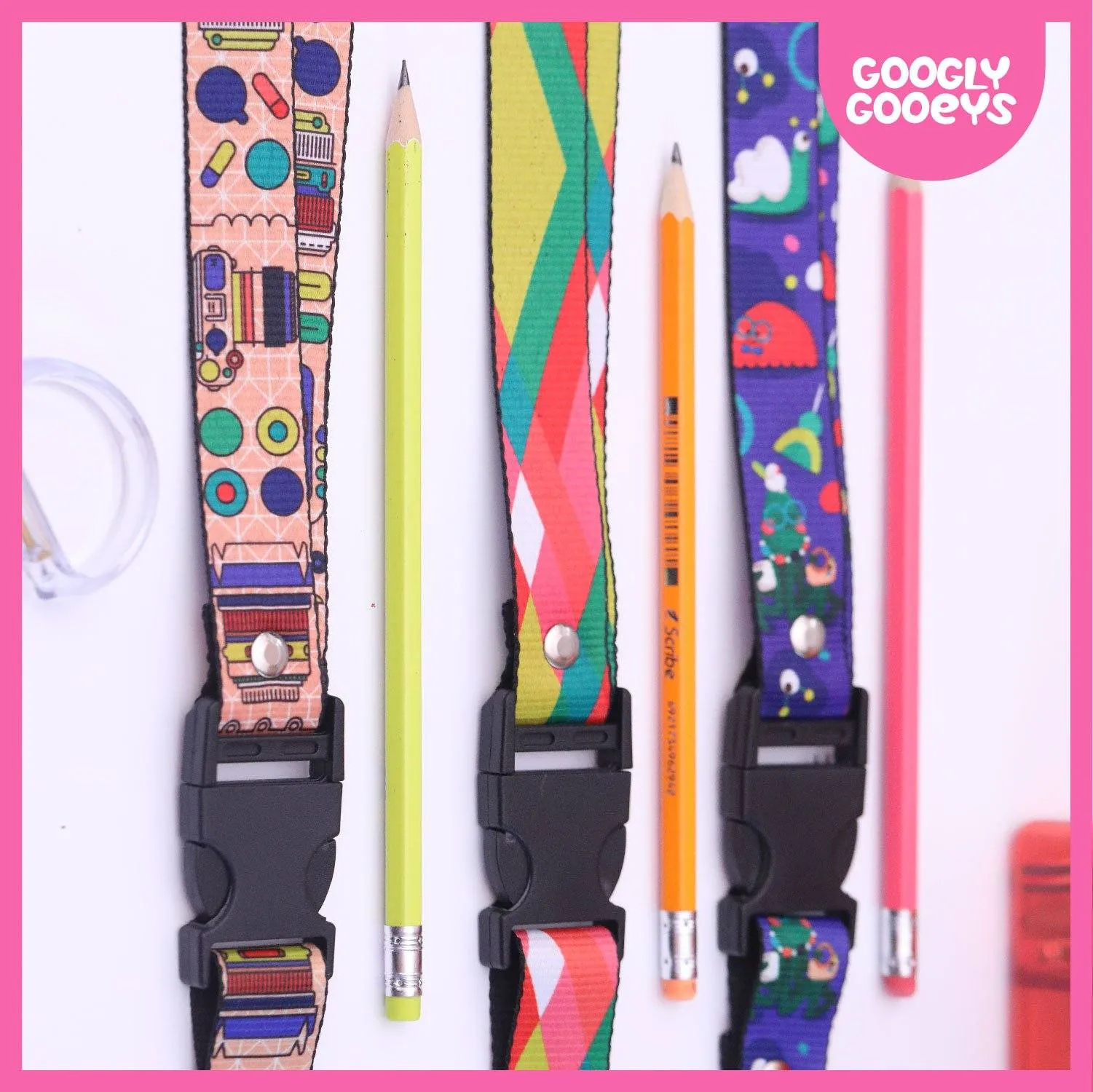 Googly Gooeys Merch - Lanyards (Art Materials)