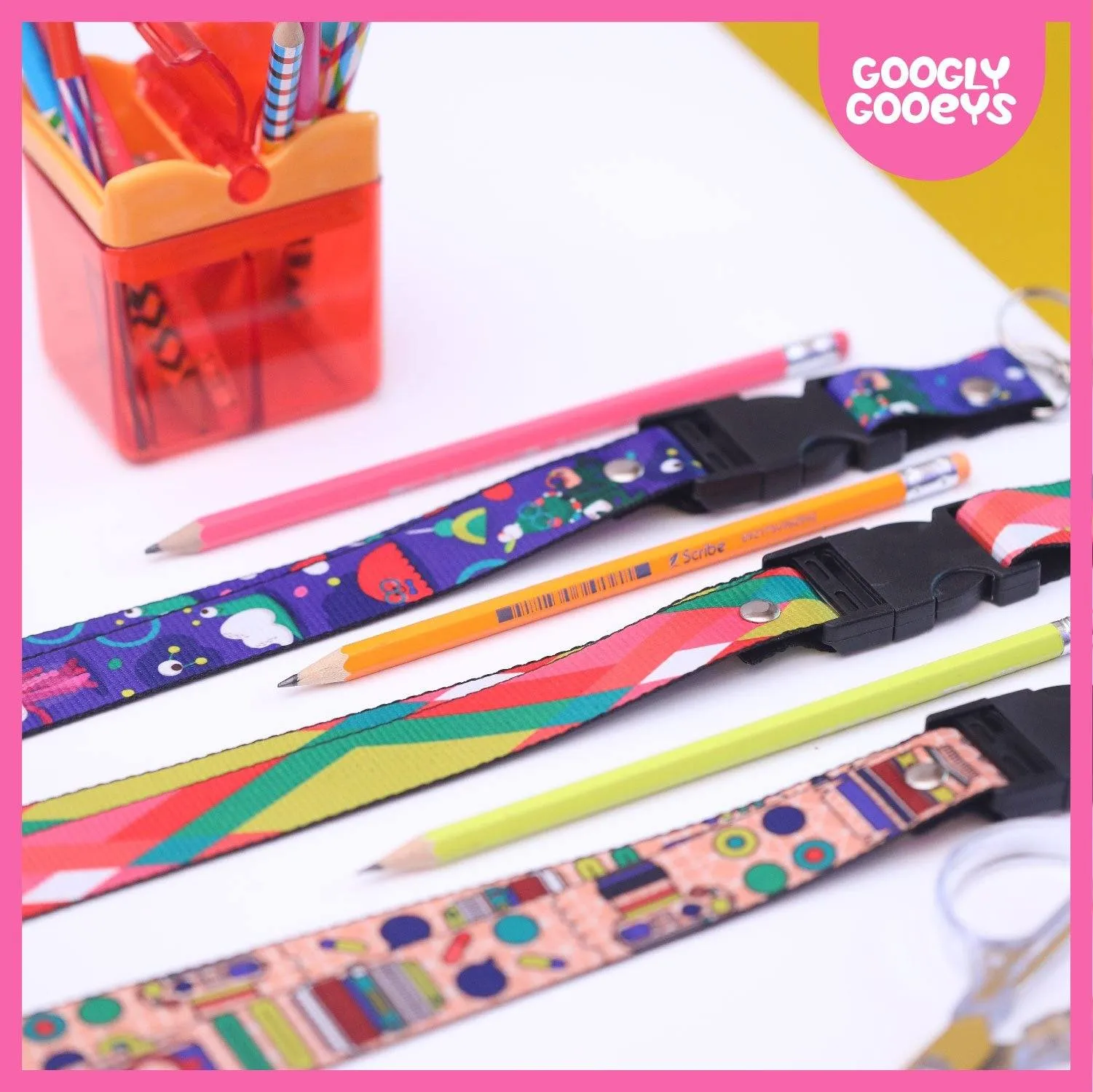 Googly Gooeys Merch - Lanyards (Art Materials)