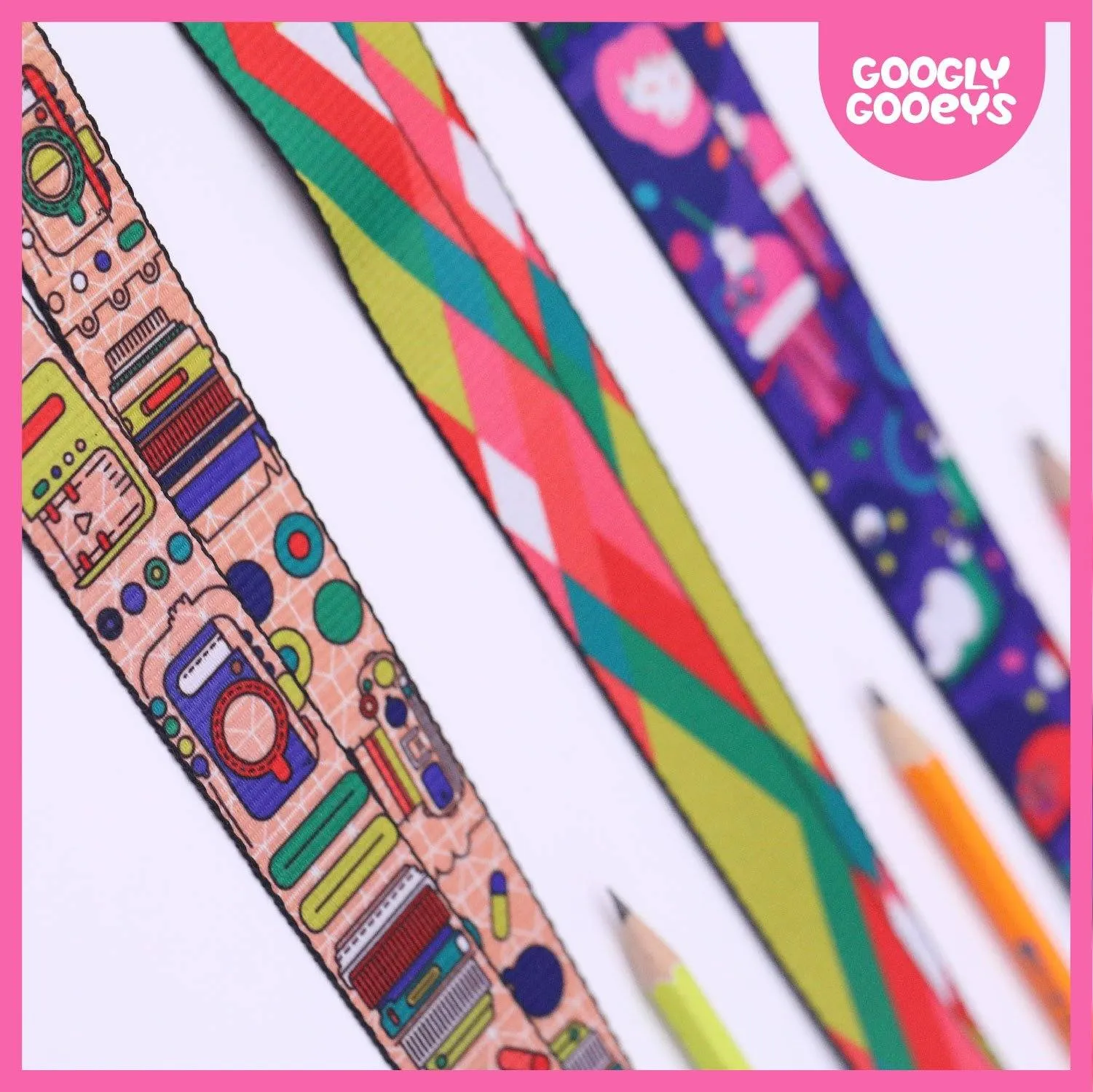 Googly Gooeys Merch - Lanyards (Art Materials)