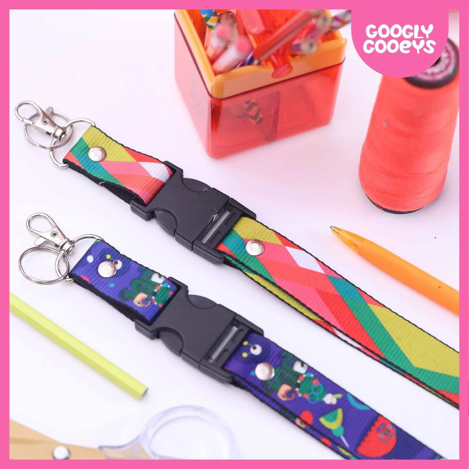 Googly Gooeys Merch - Lanyards (Art Materials)