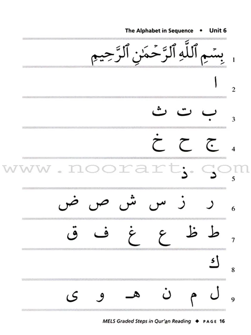 Graded Steps in Qur'an Reading (4 Books, 2 CDs, 1 Poster, 1 Chart, and Flash Cards)