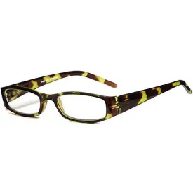 Green Looks  1.50 Green Tortoise Reading Glasses