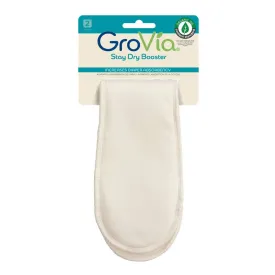 GroVia Stay Dry Organic Booster - 2 pack