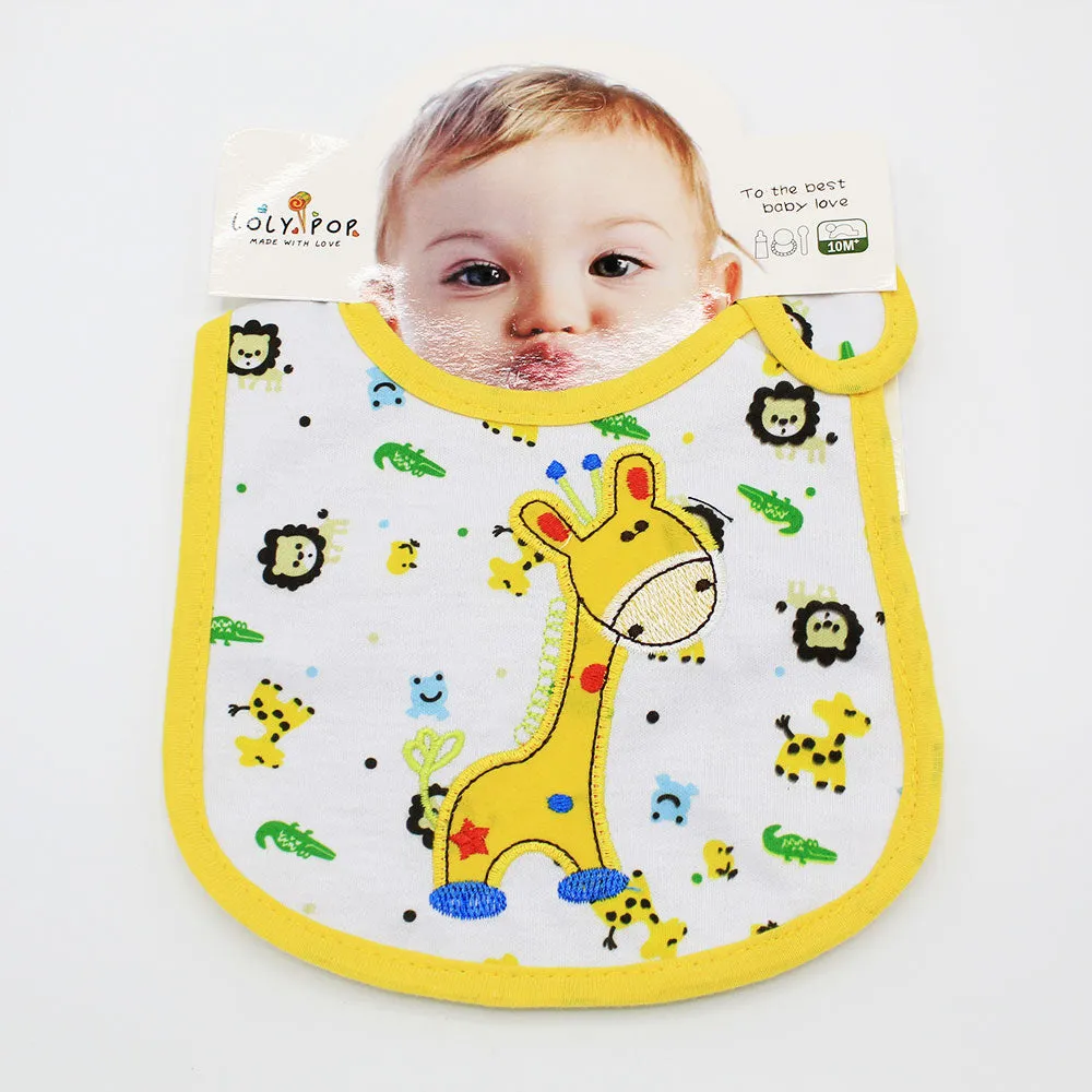 Imported 100% Cotton Waterproof Baby Bib