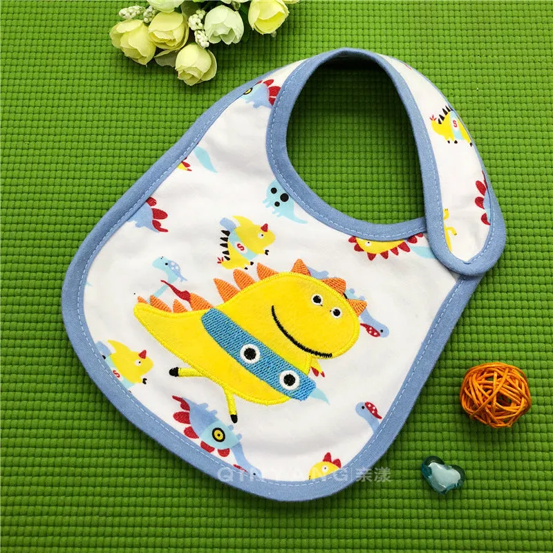 Imported 100% Cotton Waterproof Baby Bib