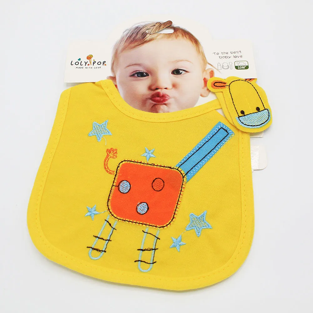 Imported 100% Cotton Waterproof Baby Bib