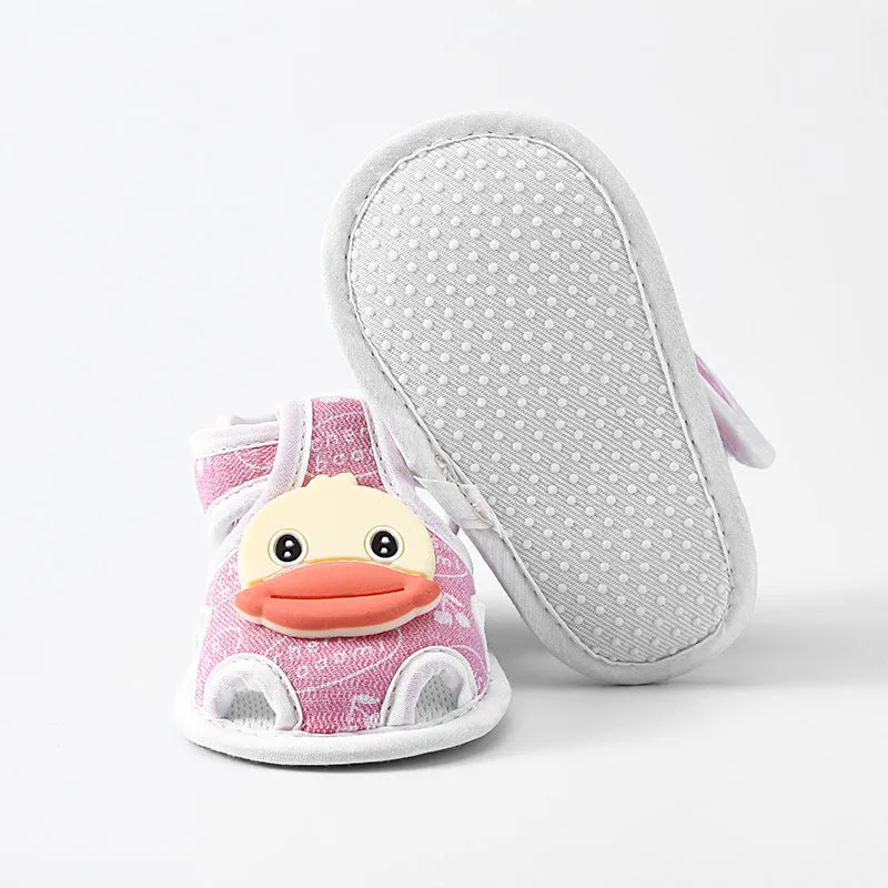 Imported Baby 3D Duck Indoor Baby Soft Shoes Fashion Flat Sandals
for 0-6 Months