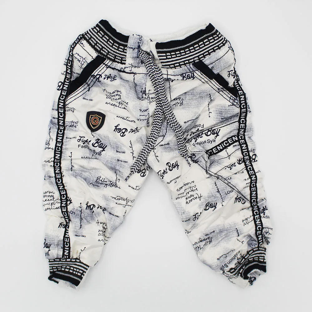 Imported Baby Super Fancy Pants with Elastic Nod for 0-12 Months