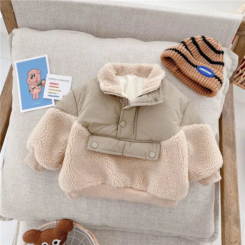 Infant Boys and Girls Casual Thick Coat