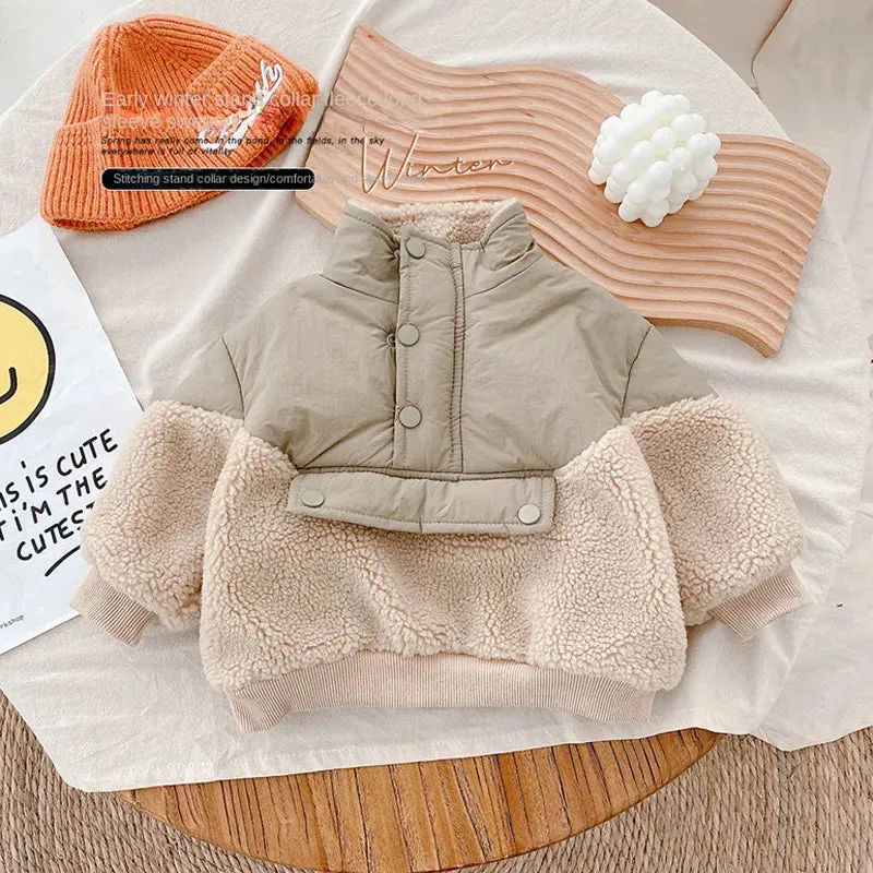 Infant Boys and Girls Casual Thick Coat