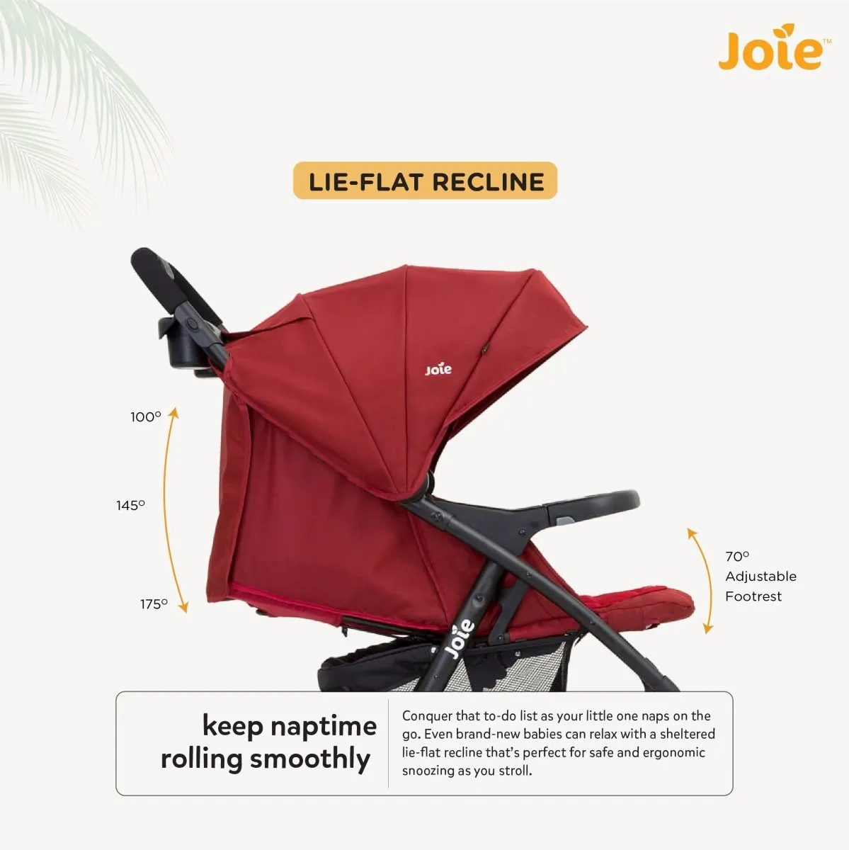 Joie Baby Stroller- Muze LX W/ FM Cranberry