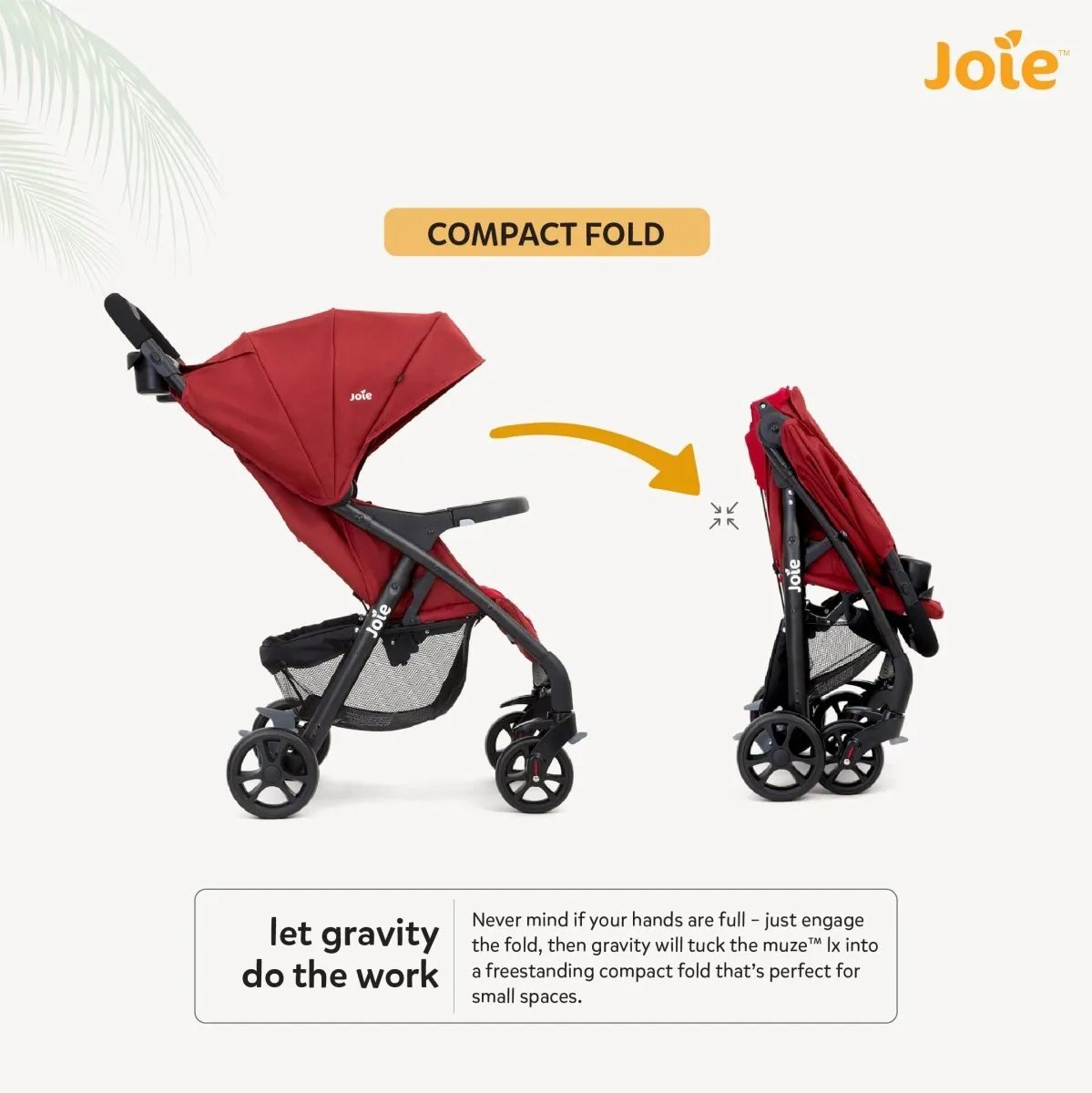 Joie Baby Stroller- Muze LX W/ FM Cranberry