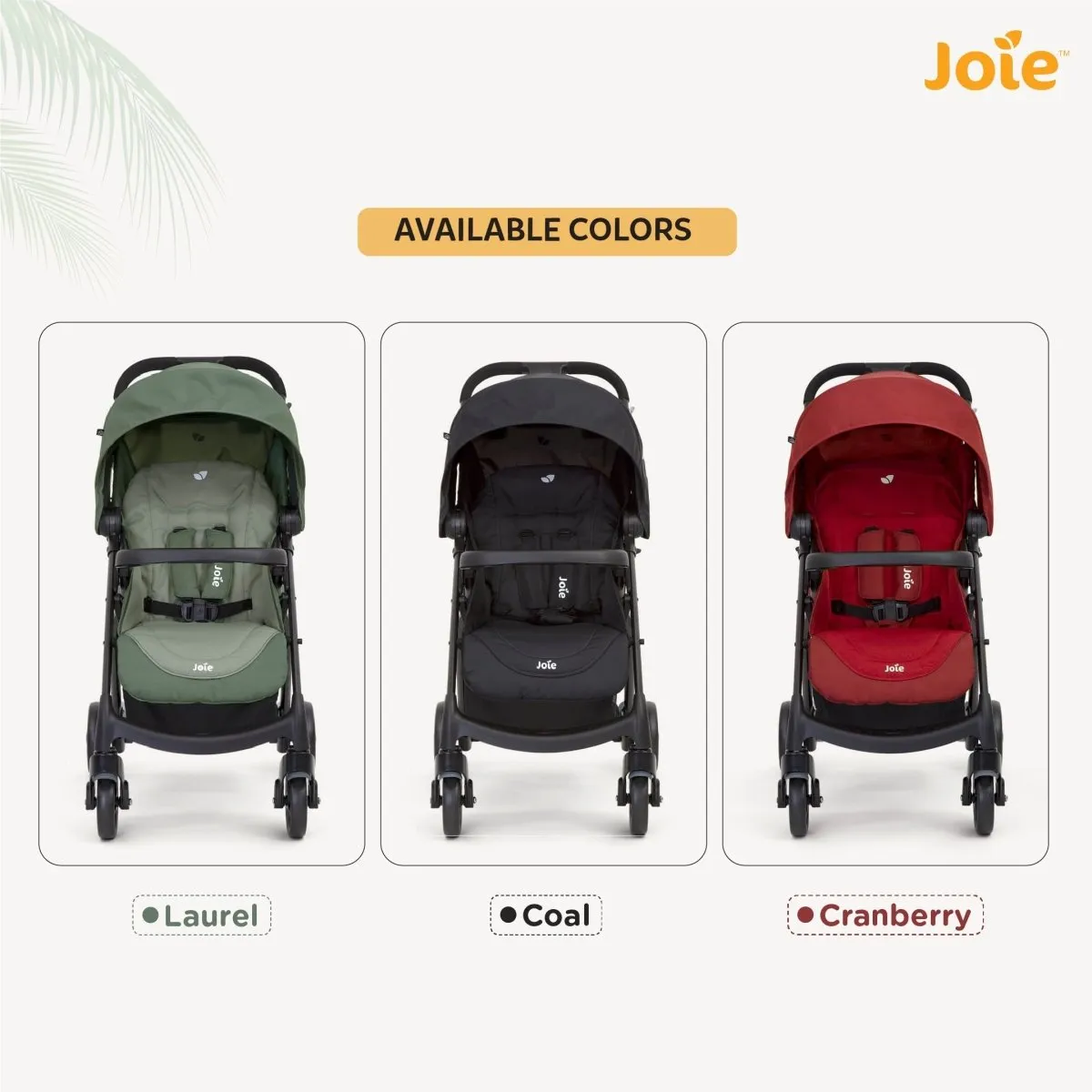 Joie Baby Stroller- Muze LX W/ FM Cranberry