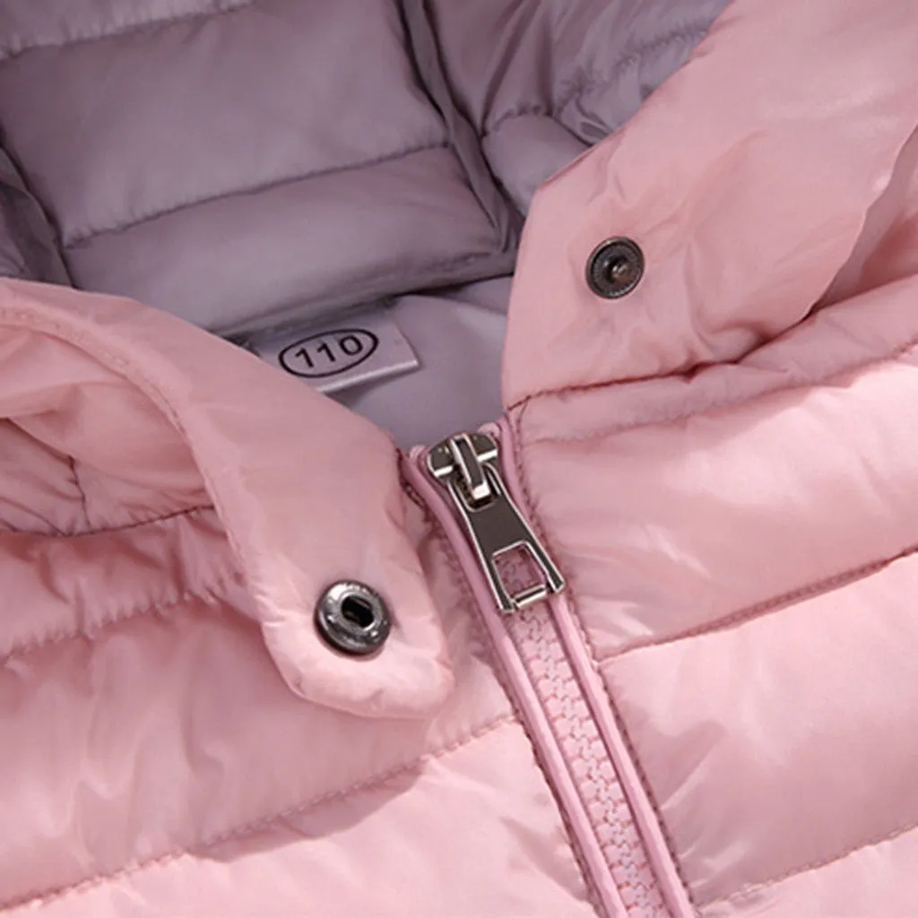 Kids Long Winter Warm Coat