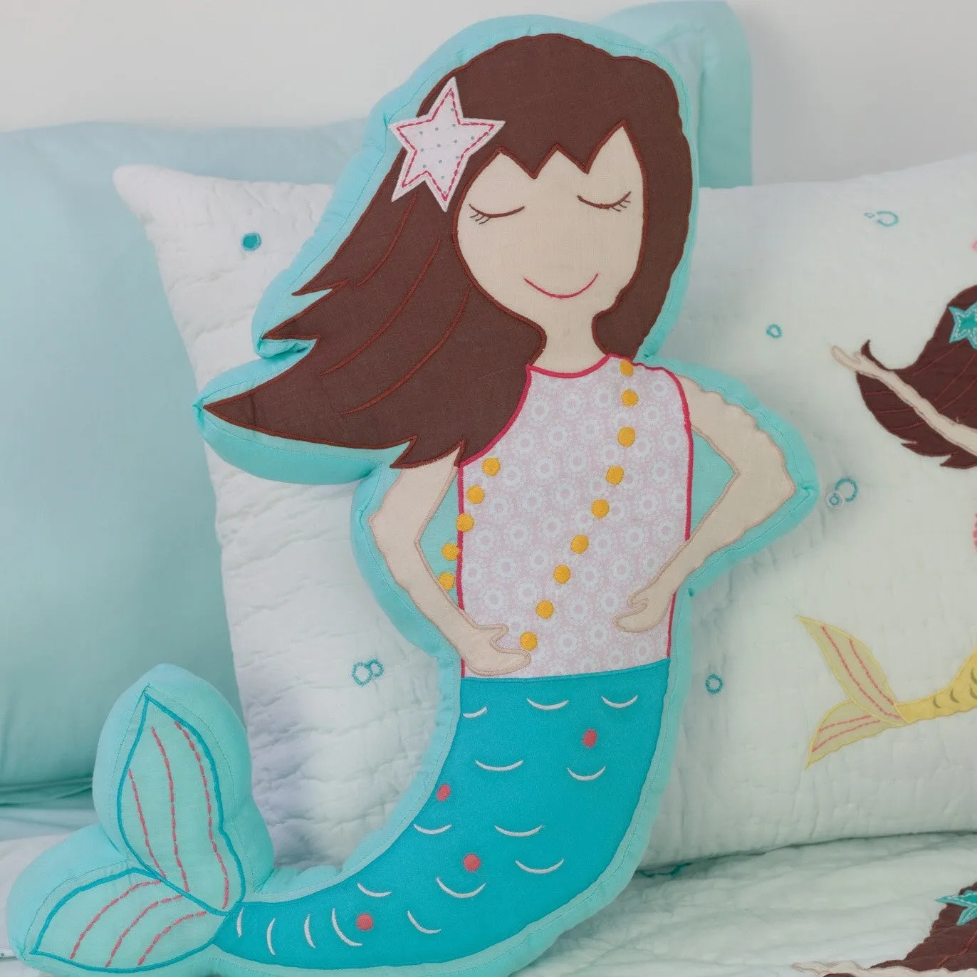 Magical Mermaids Kids Bedding Set <br> With Free Personalisation, Ages 3 to 15