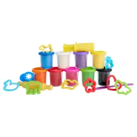 Maped Creativ Play Dough Set - 9 x 56g Pots & Accessories